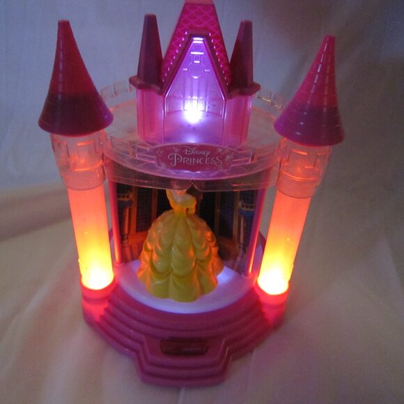 Disney Princess Musical Carousel Palace Peachtree Playthings #14877 - Picture 10 of 13